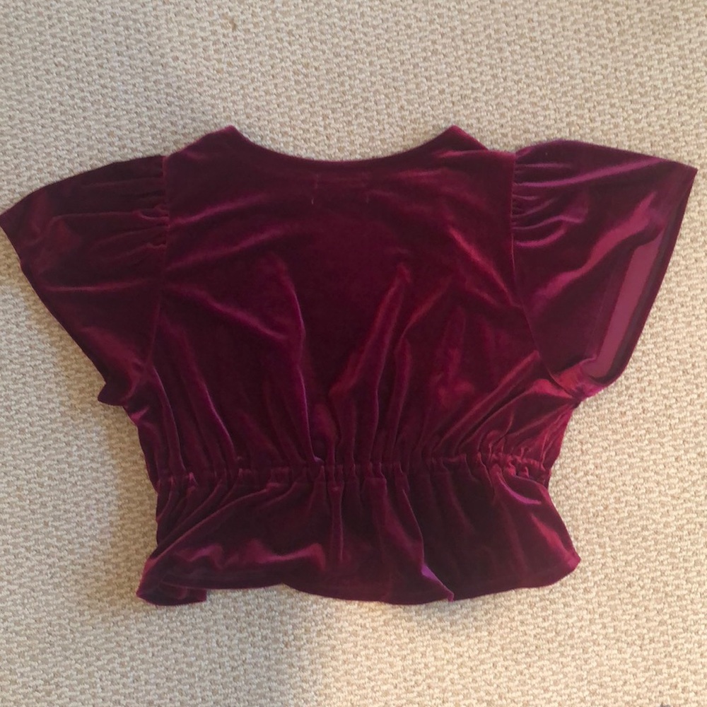 Urban outfitters velvet blouse - Picture 2 of 3